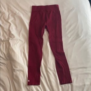 Mid-Rise Ribbed Leggings by Katya